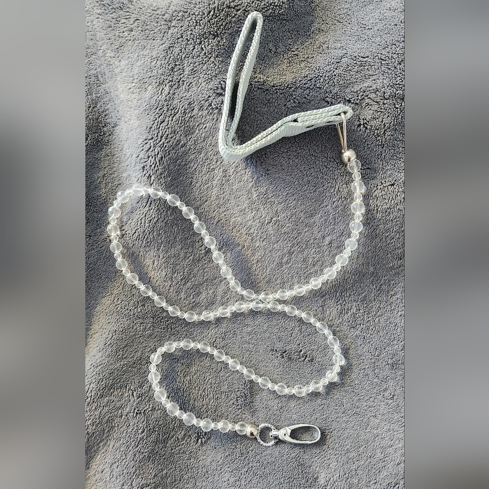 New Crystal Beaded dog lead